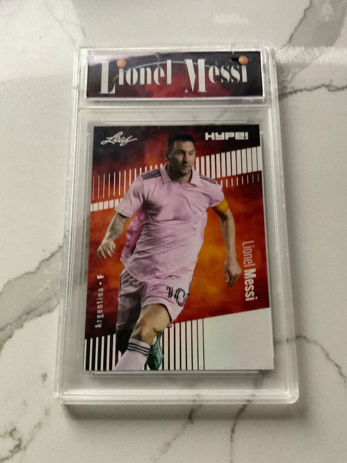 Leaf HYPE! Lionel Messi